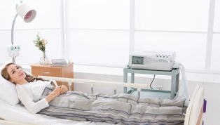Anwendungsbild Lymphdrainagegerät Ganzkörper